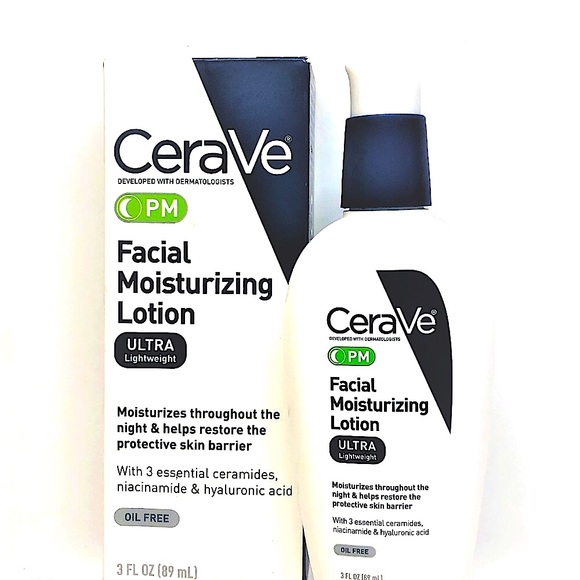 NEW-BUNDLE-Waterproof Removing Micellar Cleanser & CeraVe PM Moisturizer-SEALED! - Picture 3 of 8